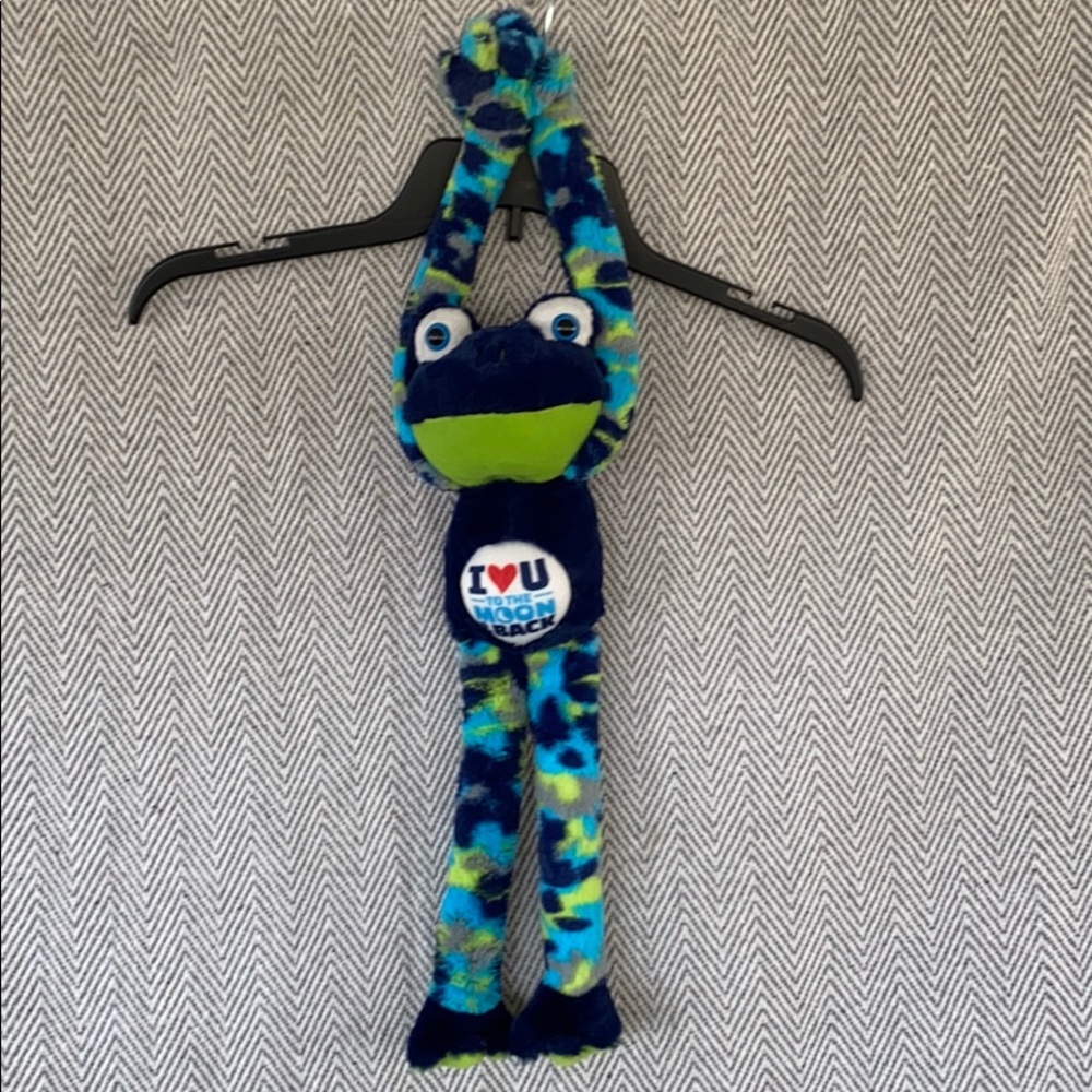 Cute stuffed frog